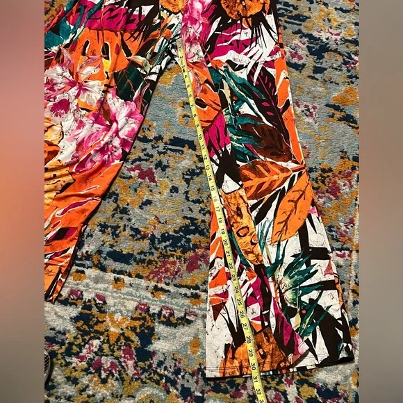 Monaco USA Strapless Colorful Wide Leg Jumpsuit - Picture 8 of 11